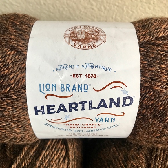 Lion Brand Heartland Yarn In Sequoia - Picture 4 of 6